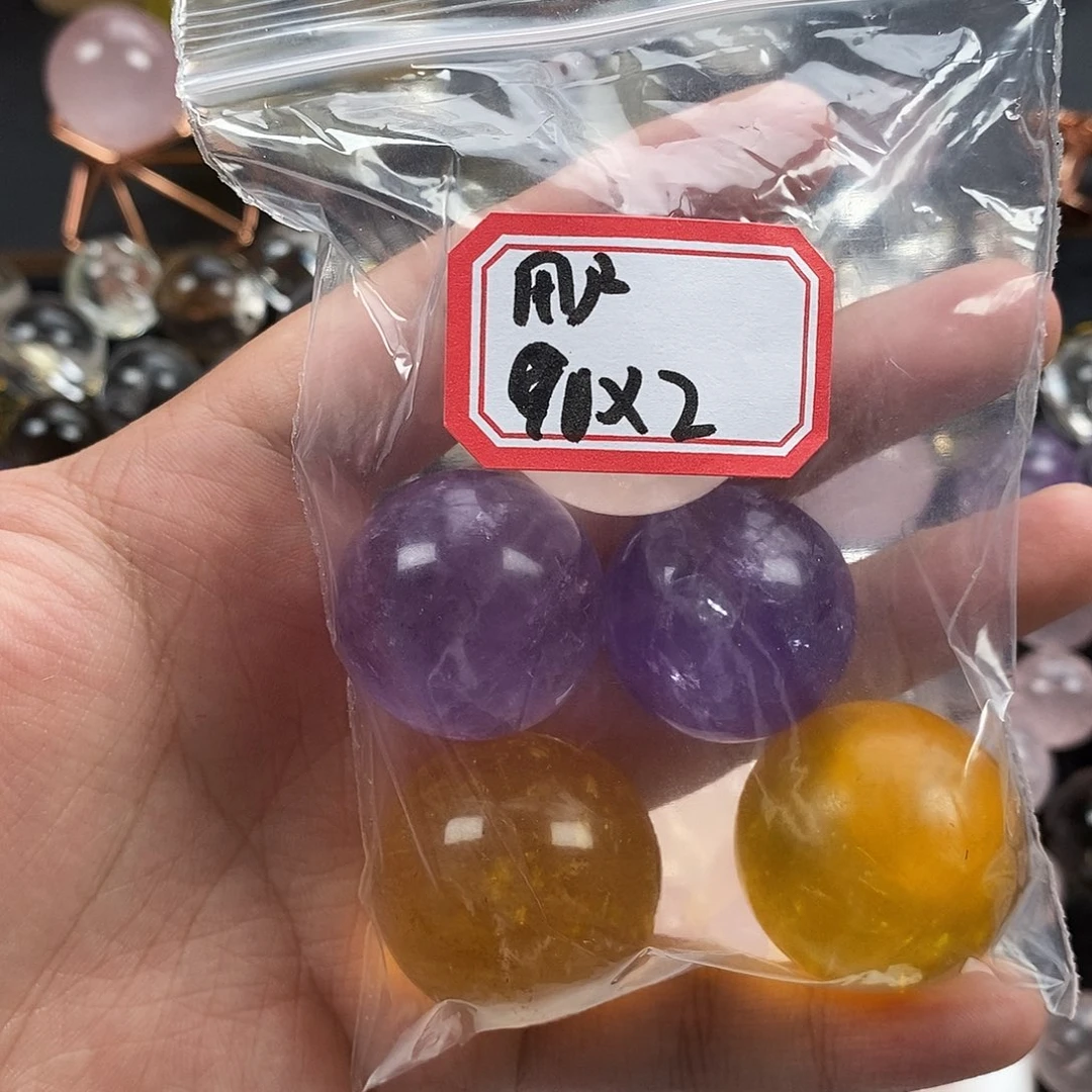 紫晶颈饰未镶嵌水晶