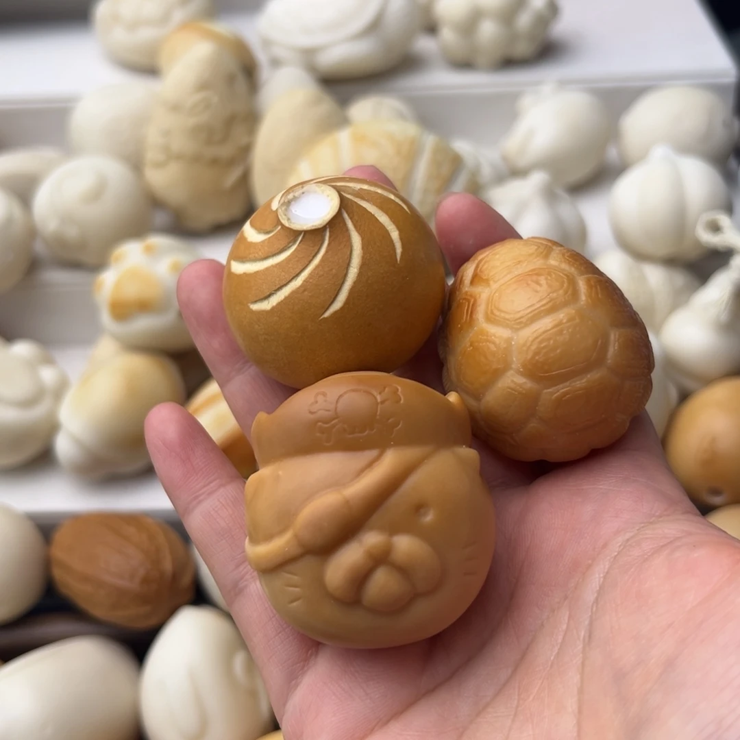 狮***宝把件菩提根/象牙果定制海盗帽富甲补邮费