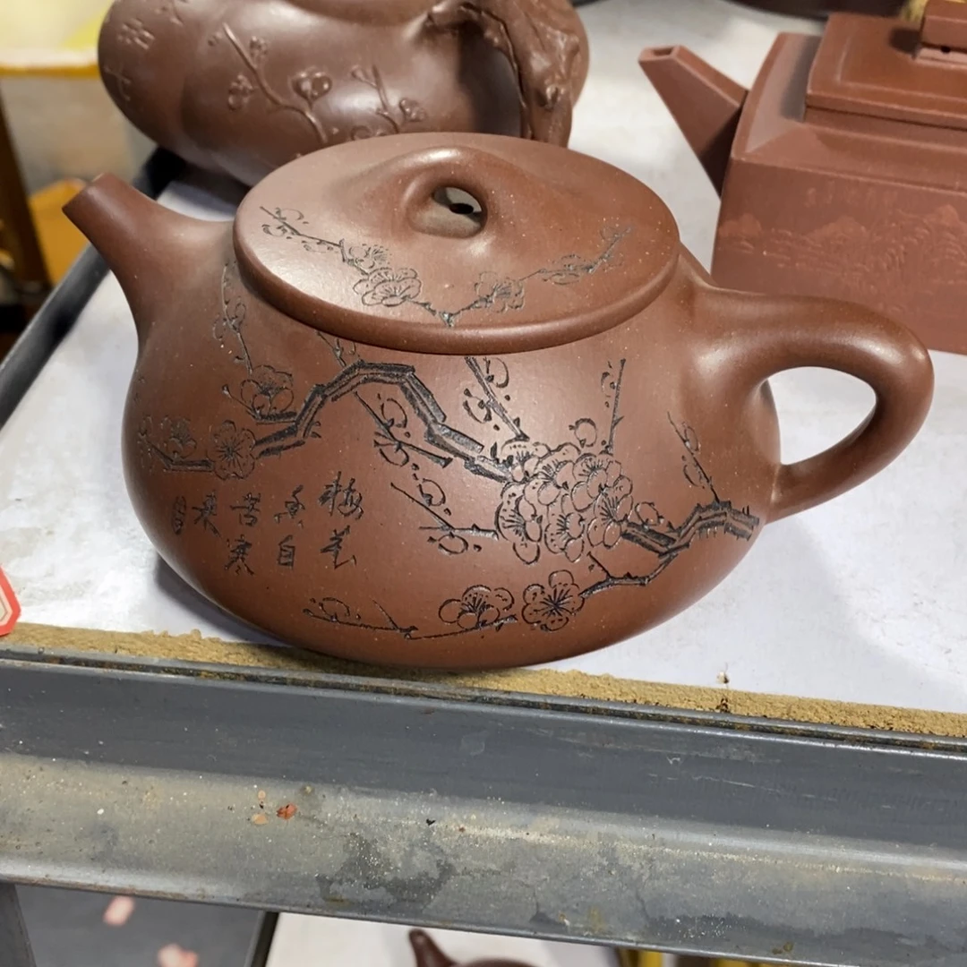 紫砂茶壶原矿手工172