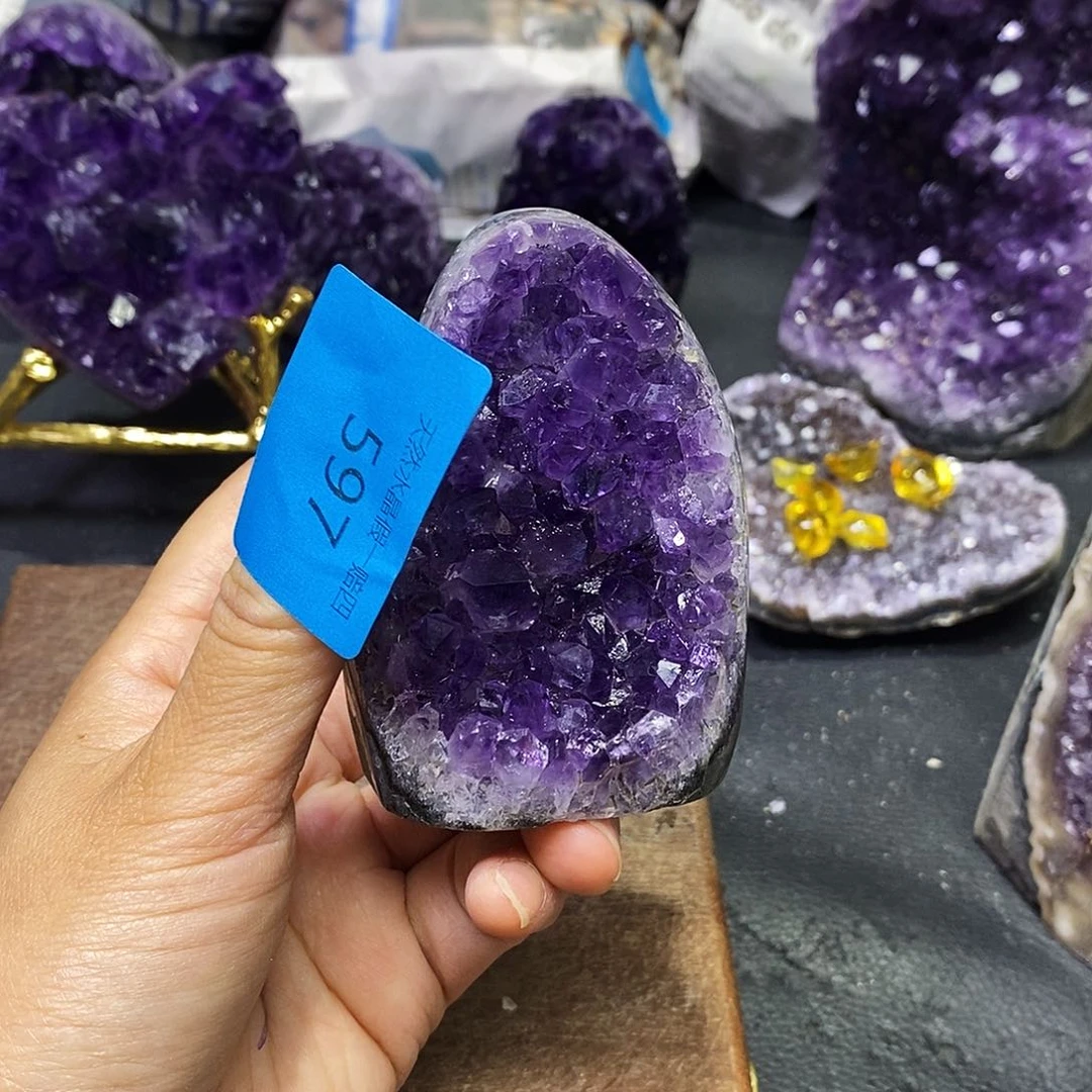 呱***店水晶珠宝半成品未镶嵌