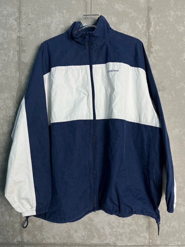 未使用 Balenciaga/巴黎世家 46*1/巴黎世家拼接防晒外套/08719