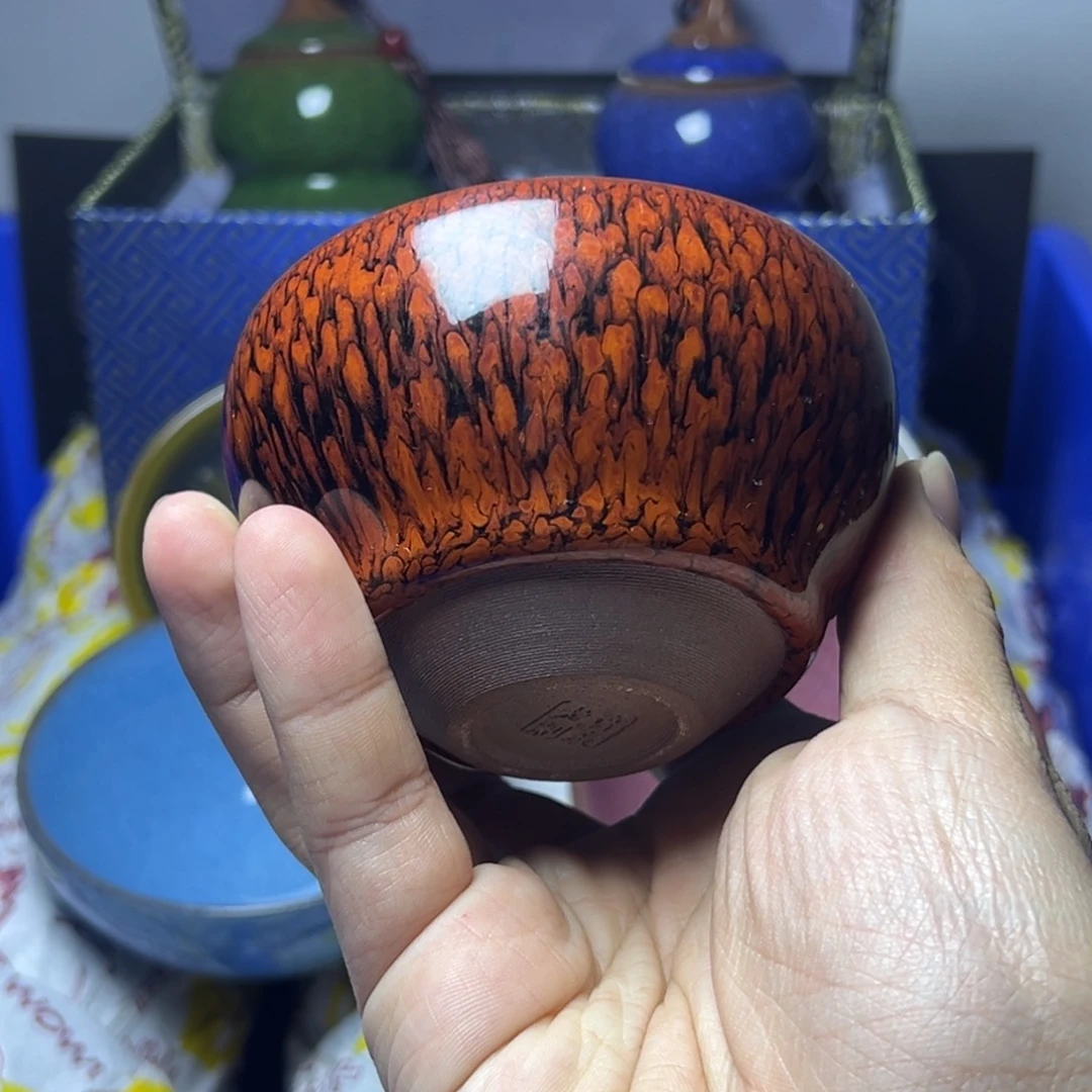 茶盏建阳建盏喝茶主人杯