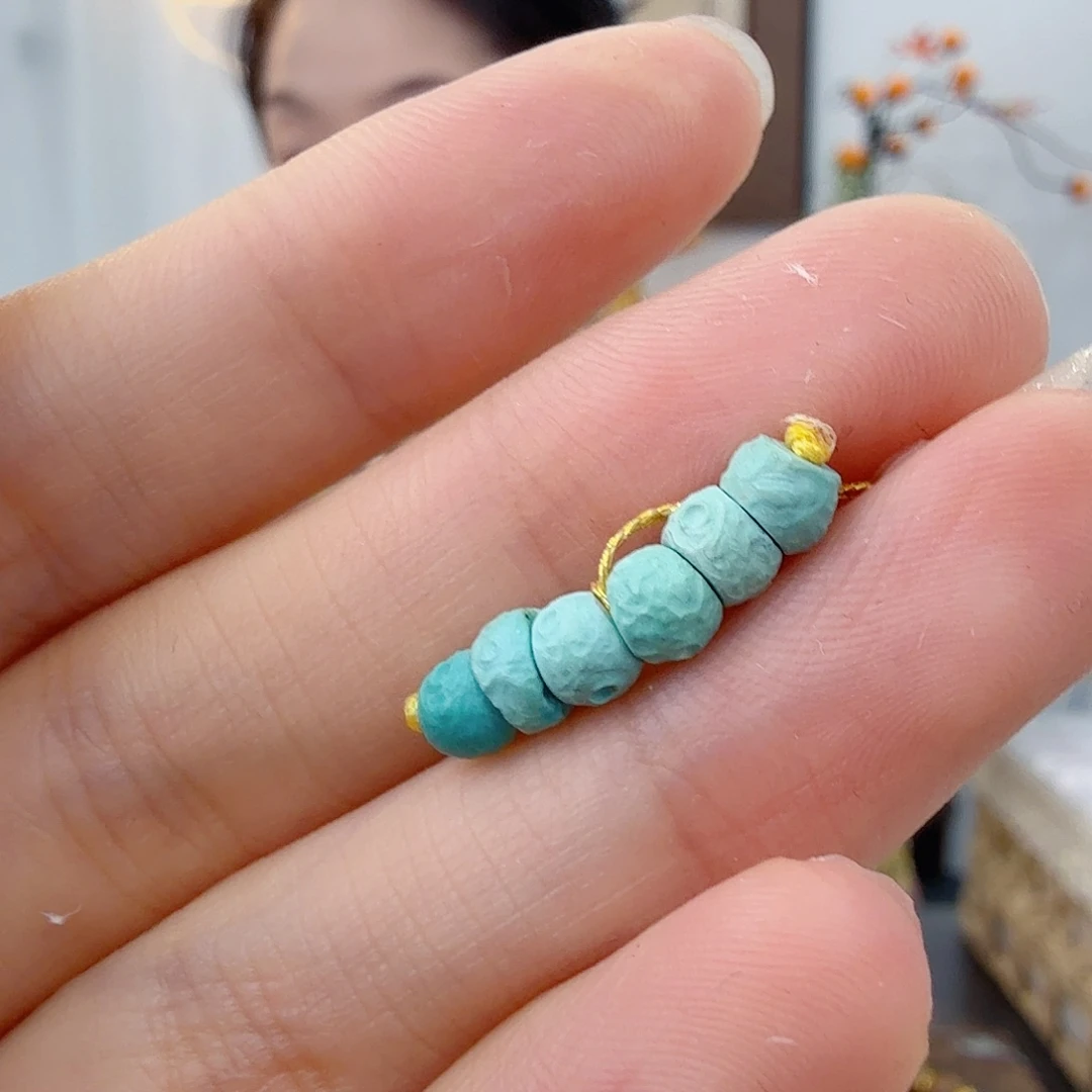 绿松石未镶嵌珠宝半成品