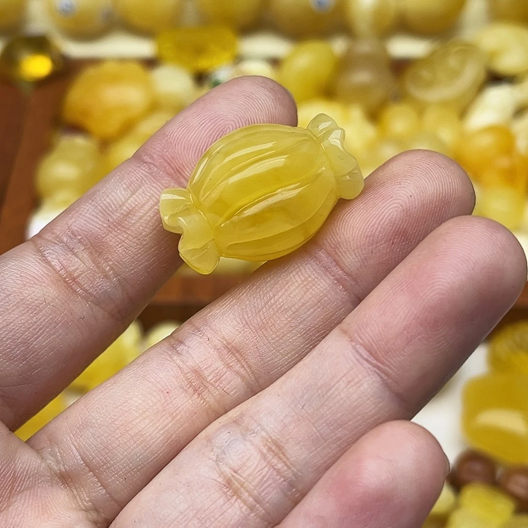 懒***阳蜜蜡未镶嵌裸石天然