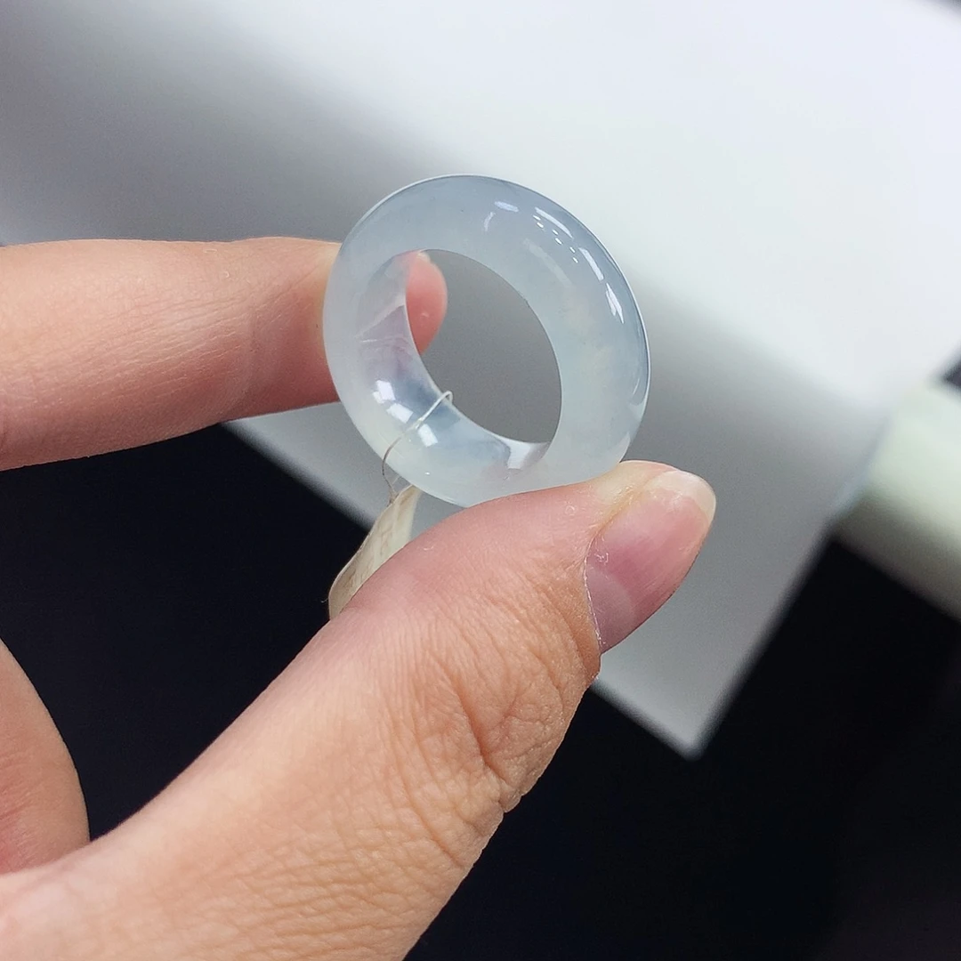 翡翠未镶嵌戒指15号