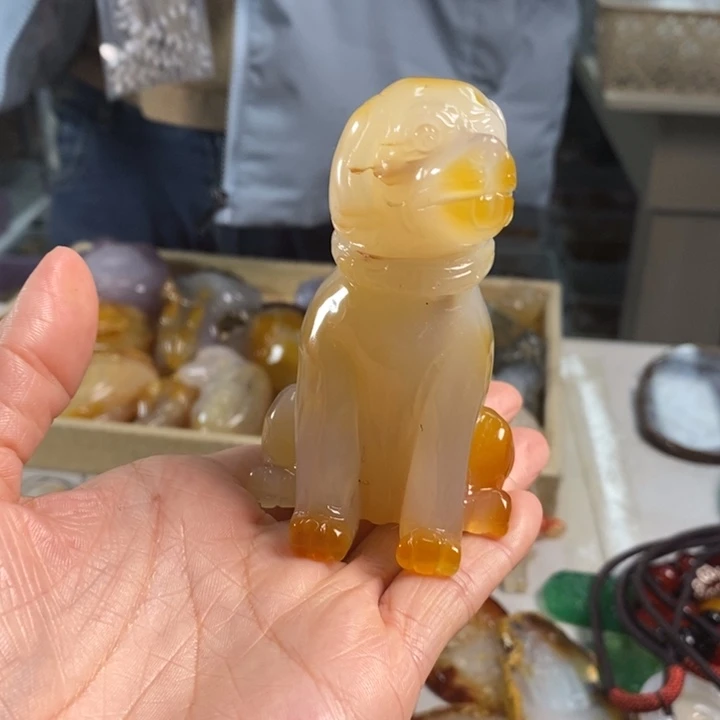 玛瑙/玉髓吊坠(不含链)未镶嵌