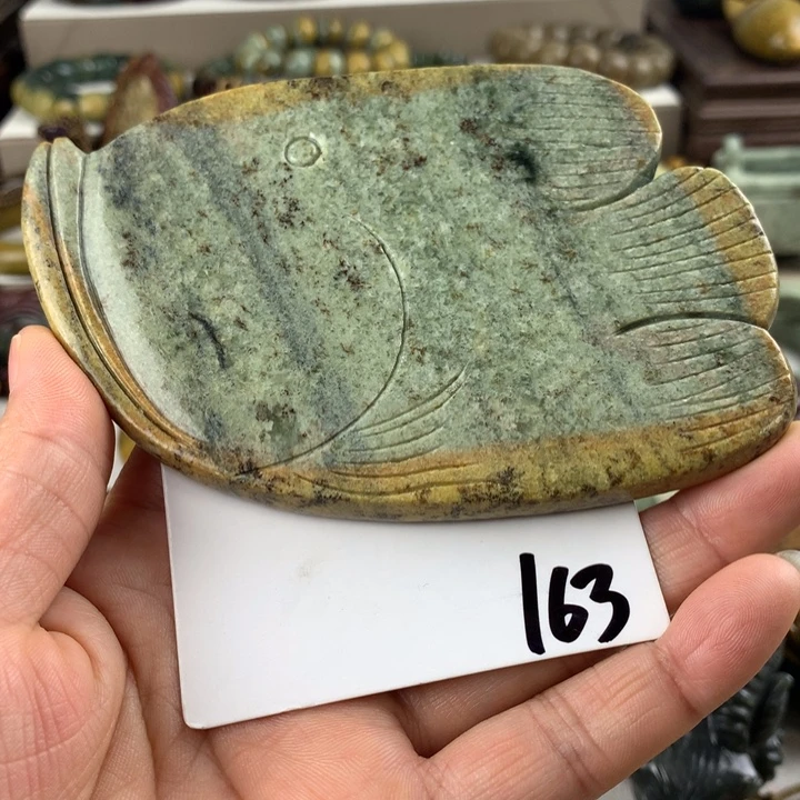 岫岩河磨玉（透闪石质玉）未镶嵌珠宝奇石