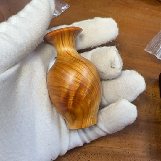 柏木（崖柏）全陈化老料把件