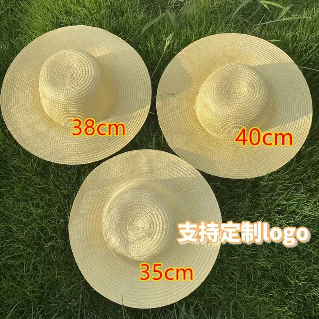 干农活帽子男女防晒草帽农民遮阳帽子劳保用品农民工工地太阳帽