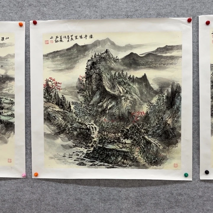 国画花鸟的翅膀和翅膀是