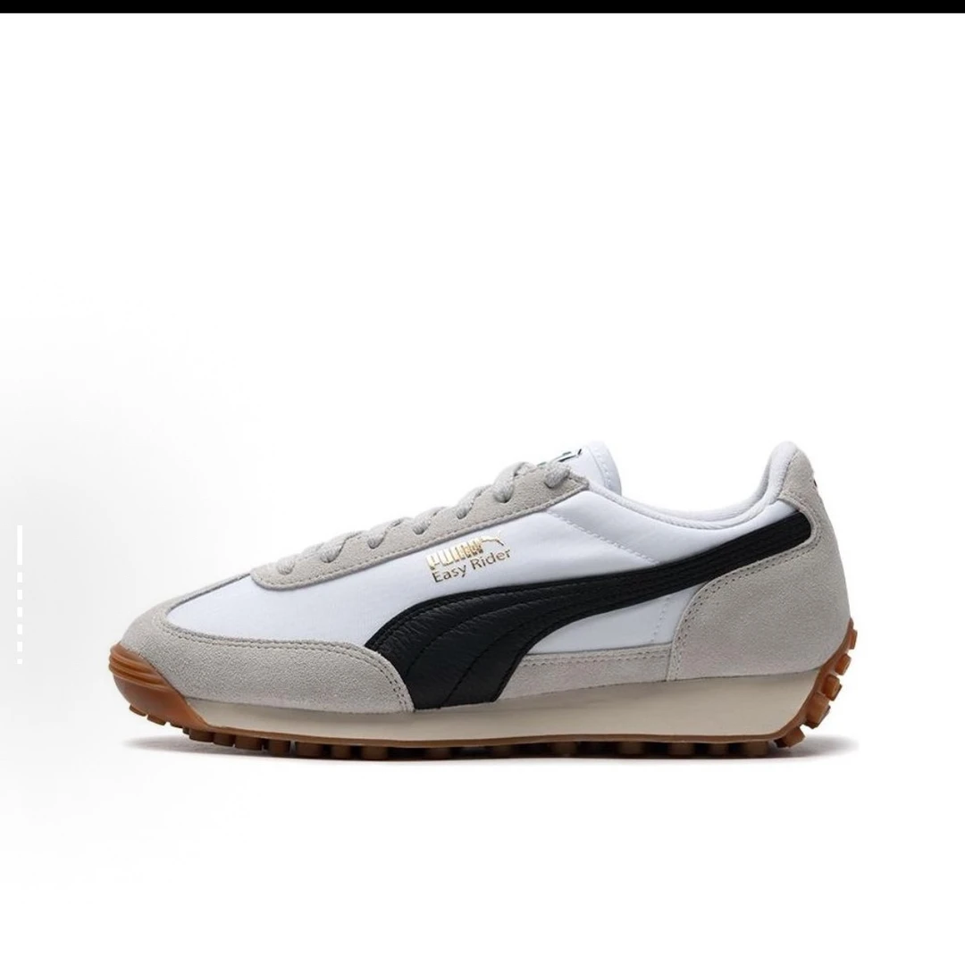 36码 PUMA Easy 轻便 低帮 跑步鞋 色差 灰白黑 配盒 399028 31