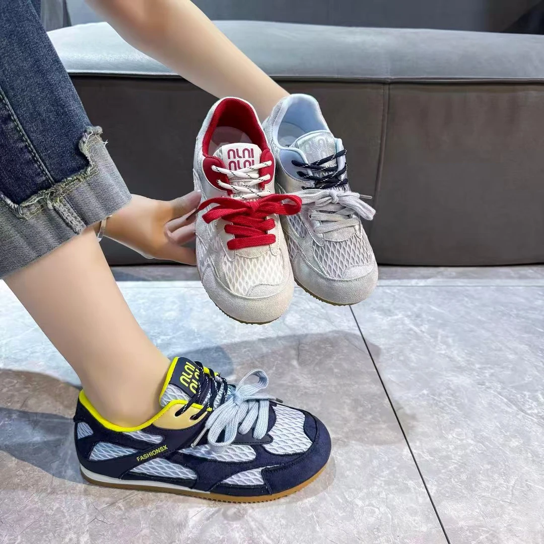 8778-5轻便系带复古百搭运动休闲鞋