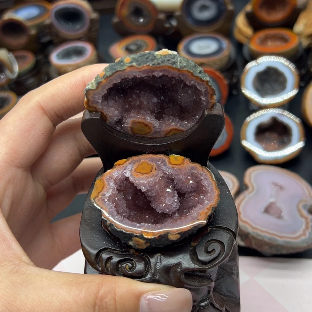 玛瑙/玉髓未镶嵌摆件