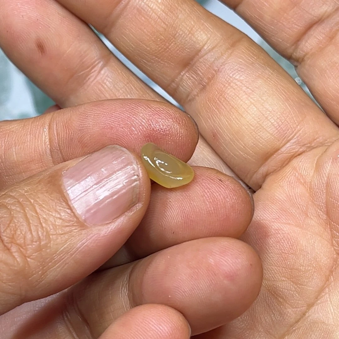 定制翡翠未镶嵌元宝