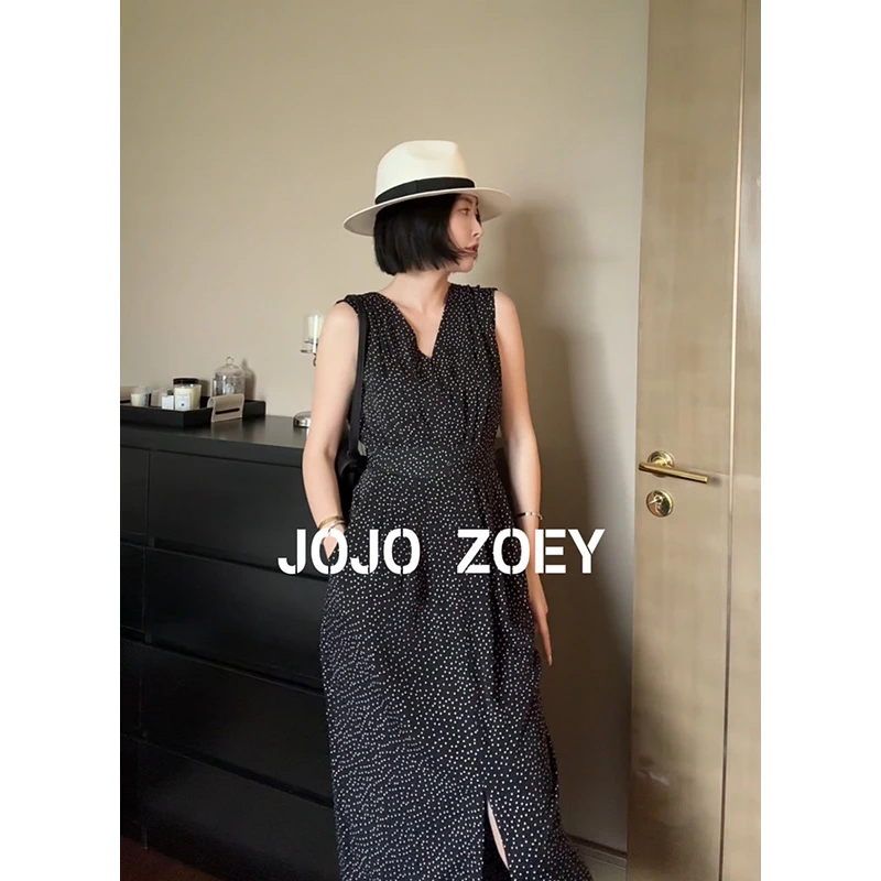 JOJO ZOEY【清仓NO退换】夜幕星光~气质显瘦修身夏季连衣裙lyq-2503