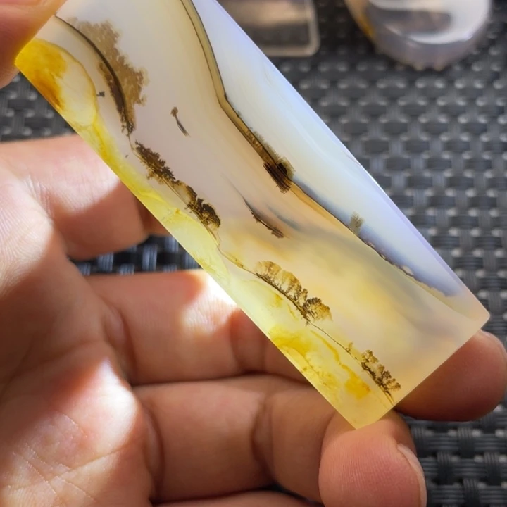 玛瑙/玉髓颈饰未镶嵌史**花