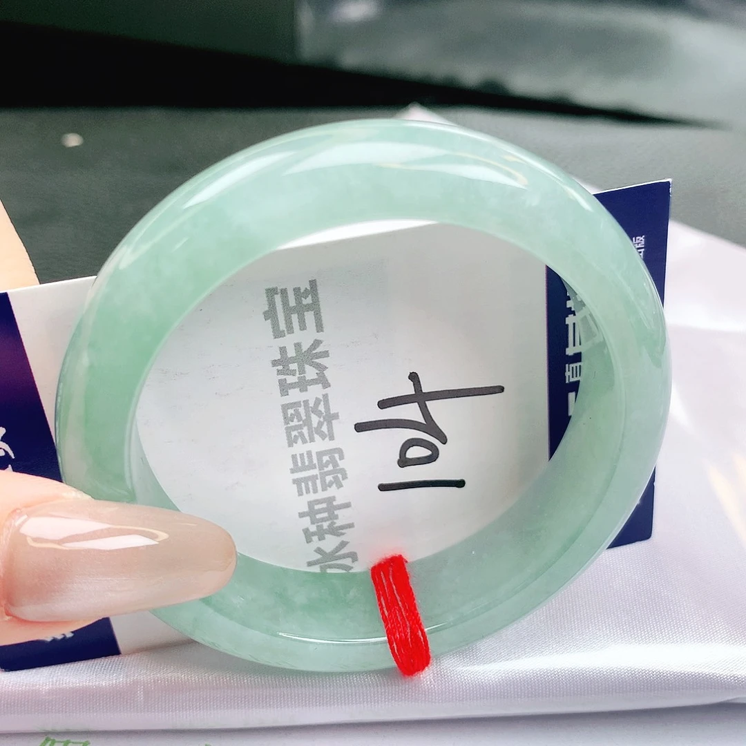 翡翠未镶嵌手镯缅甸天然a货翡翠