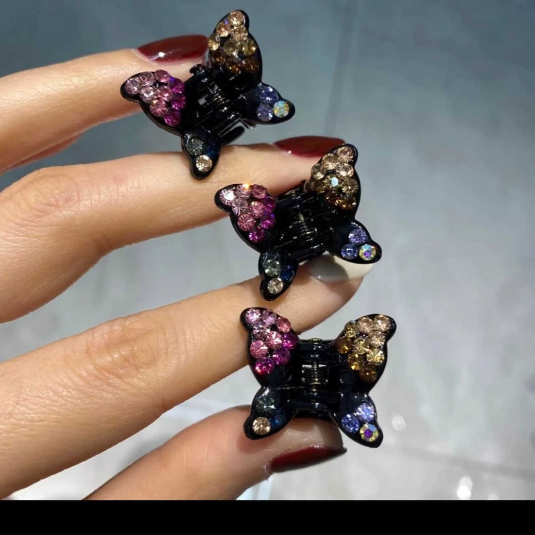 少女风法式森系发夹千金风百搭抓夹韩版气质女边夹