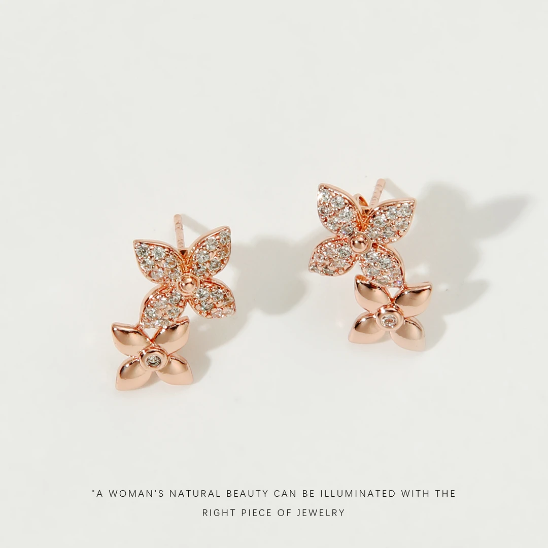 【双倍幸运】气质百搭耳钉A53