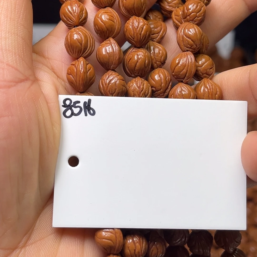 手串桃核小龙纹9左右108