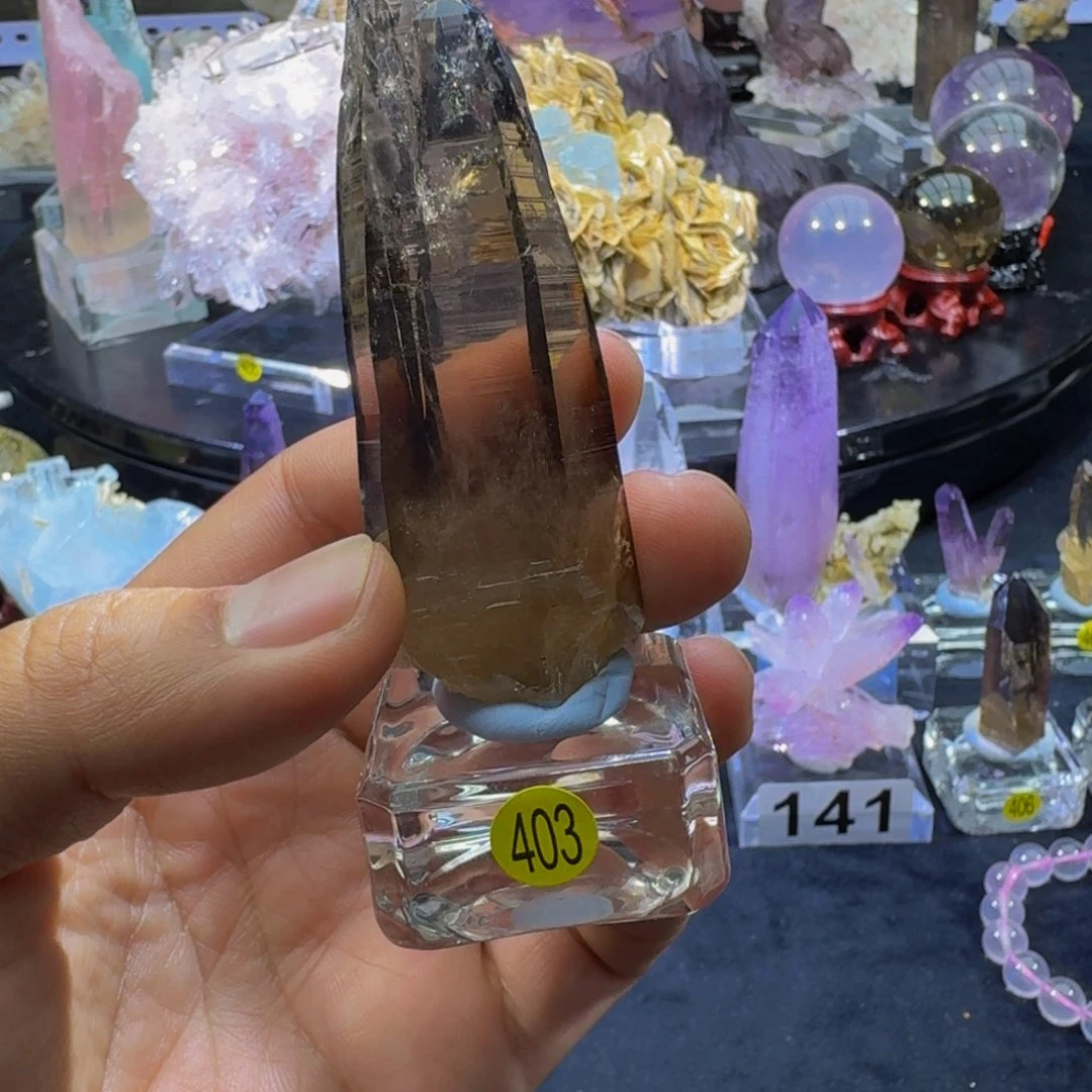 珠宝半成品未镶嵌水晶喜马烟晶