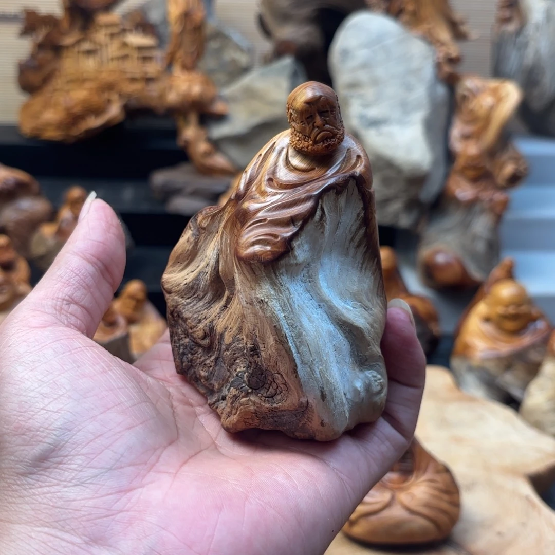 赫***斯柏木太行崖柏手工雕刻