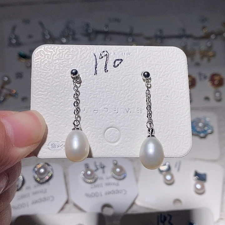 未镶嵌淡水珍珠耳饰
