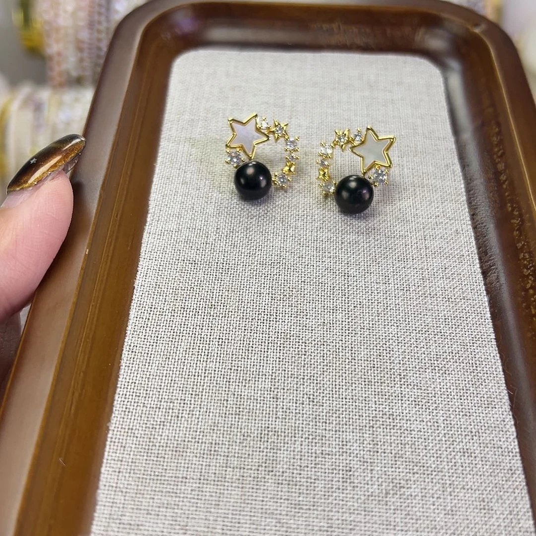 钛钢手绳淡水珍珠