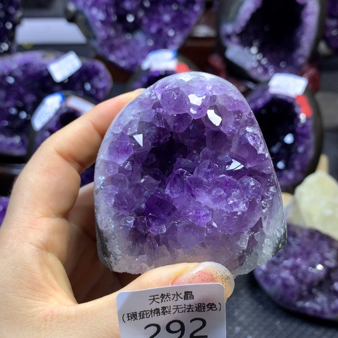 未镶嵌紫晶大型摆件（非配饰）月