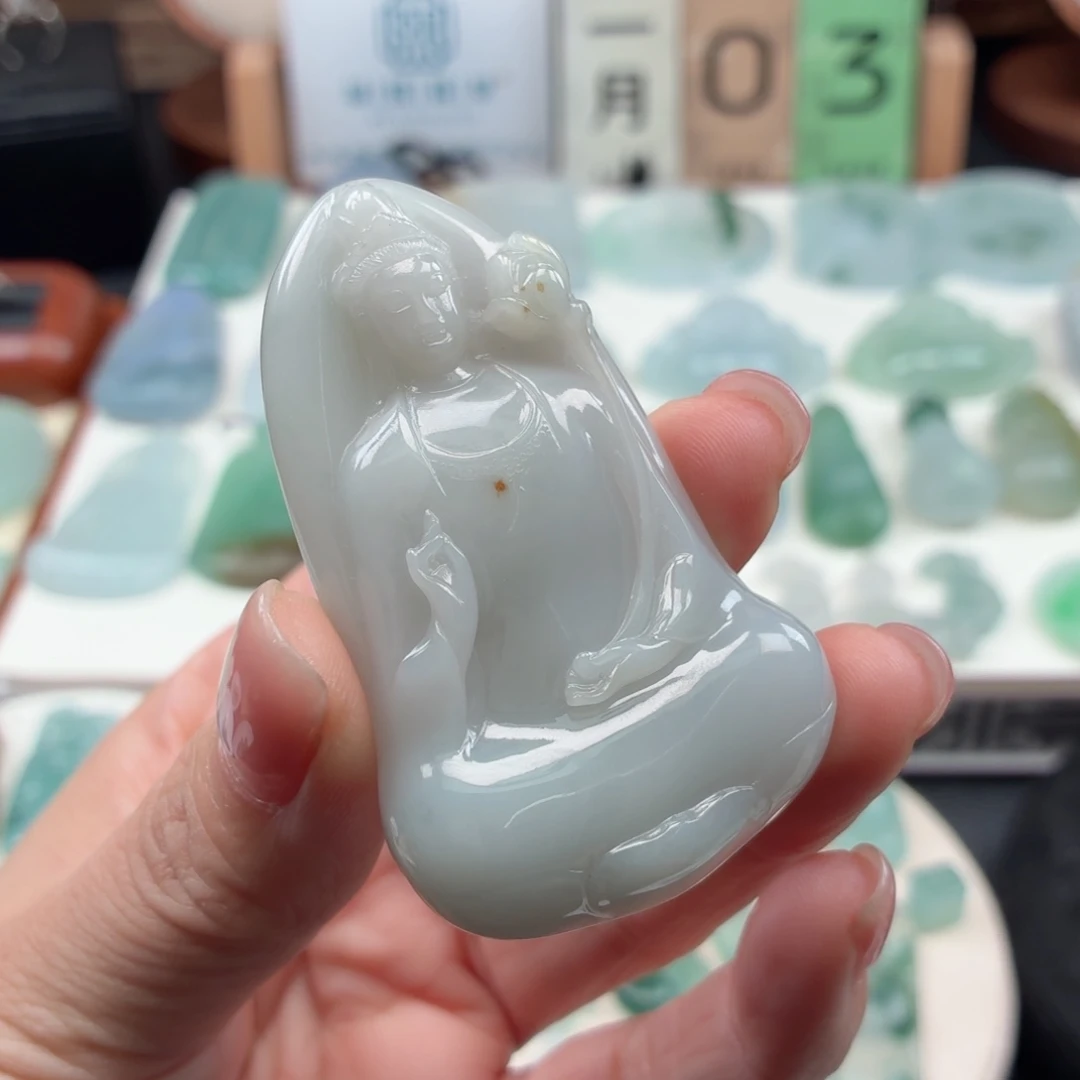 定制翡翠未镶嵌天然A货翡翠