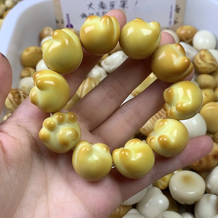 吊坠菩提根/象牙果象牙果猫爪瑕疵 不退不换