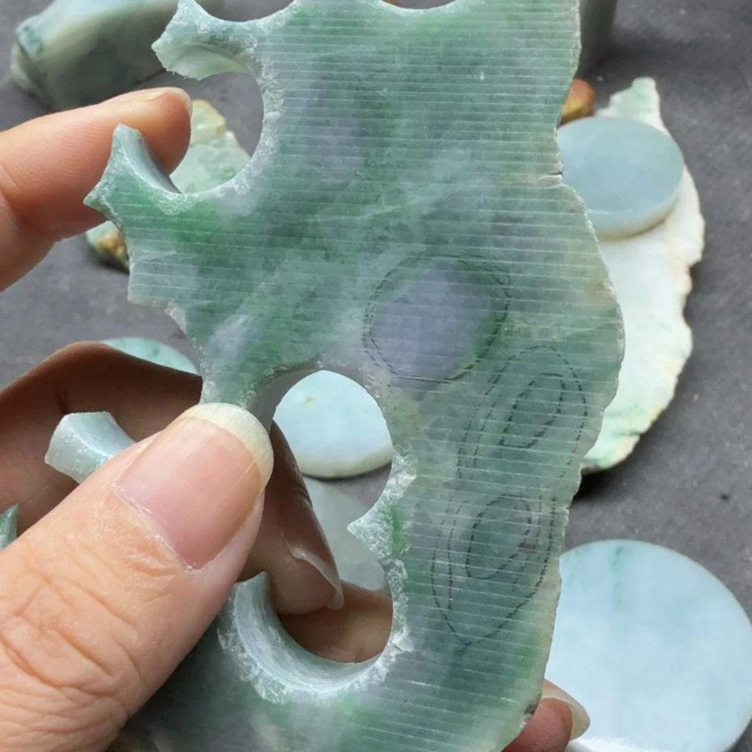 翡翠散珠翡翠定制