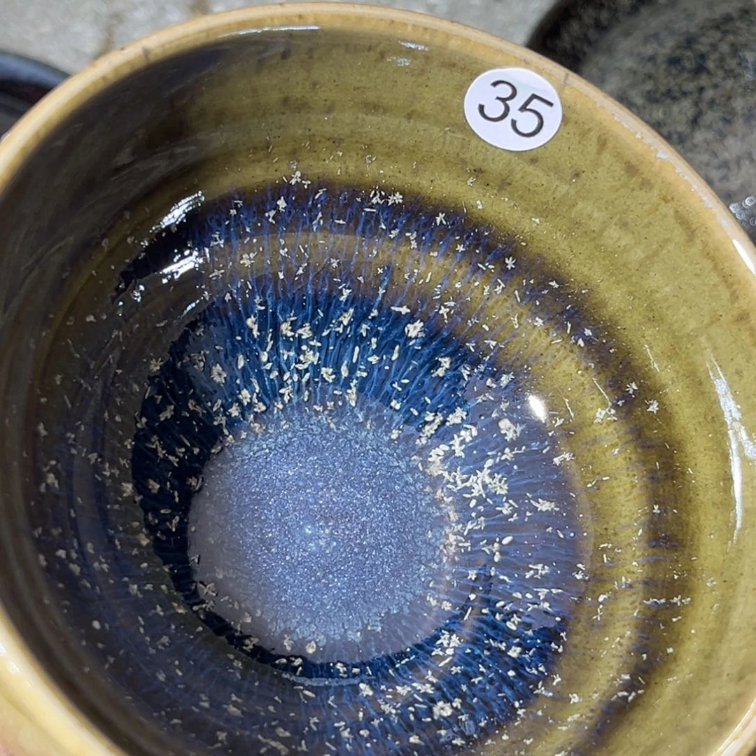 茶盏义兴龙窑坚持真柴