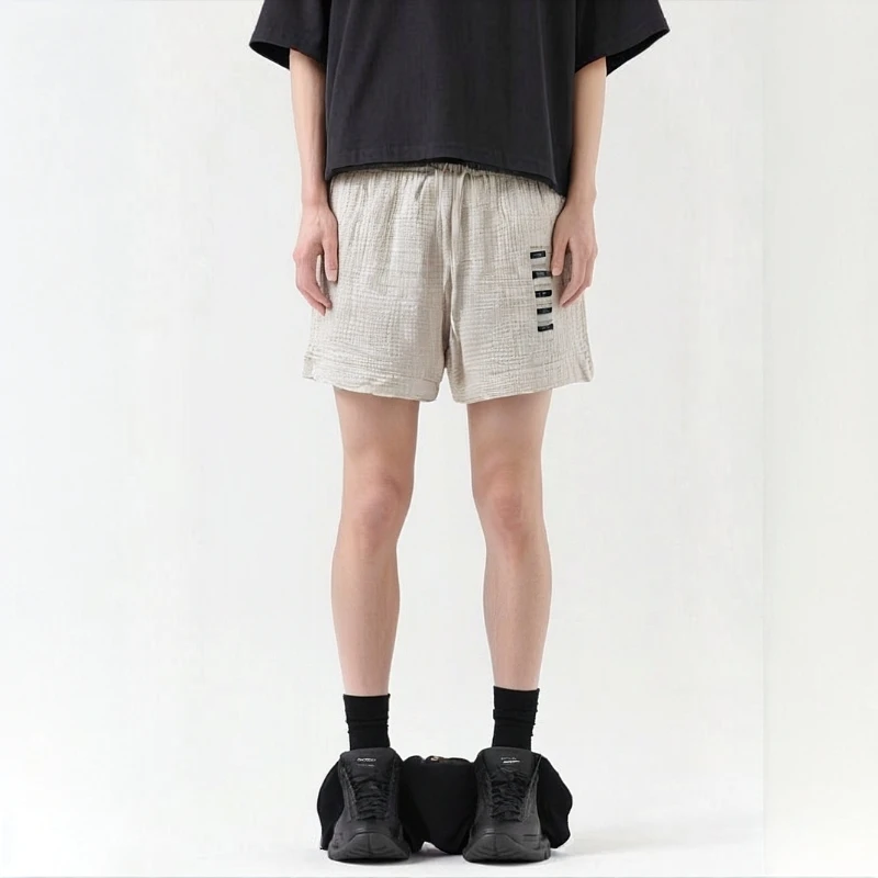 美单AK安娜家轻奢棉纱短裤