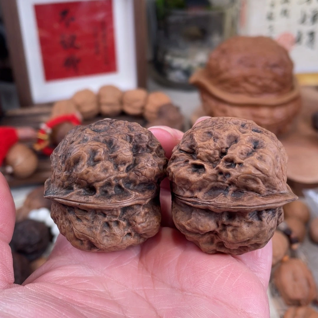 文玩核桃把件金蟾42尺