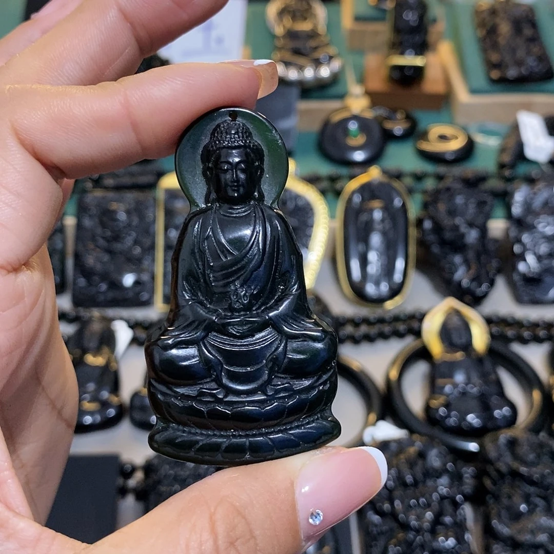 B***y蛇纹石玉未镶嵌颈饰