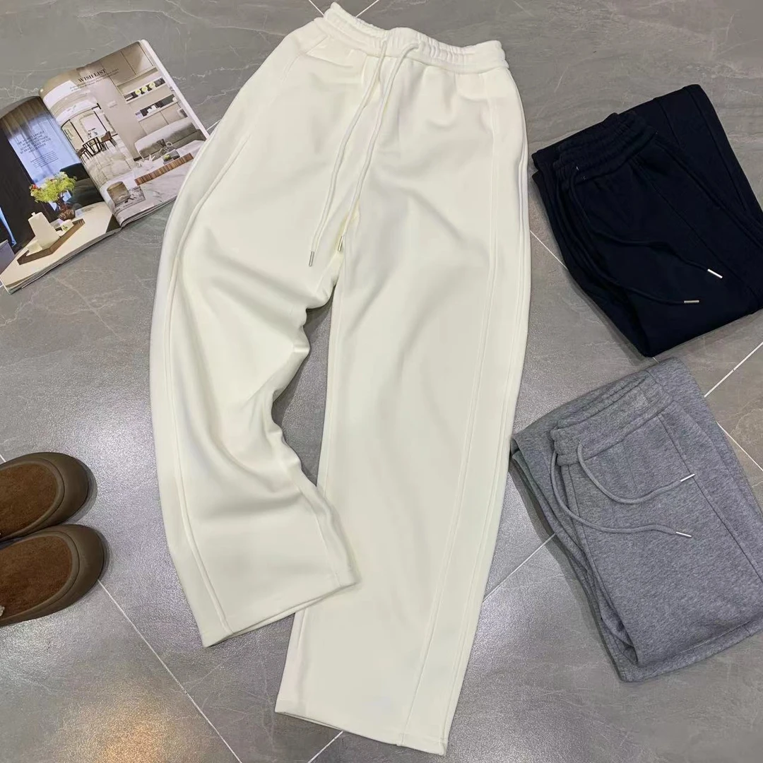 Z.X 净版松紧腰加绒弯刀裤 99520（K6）