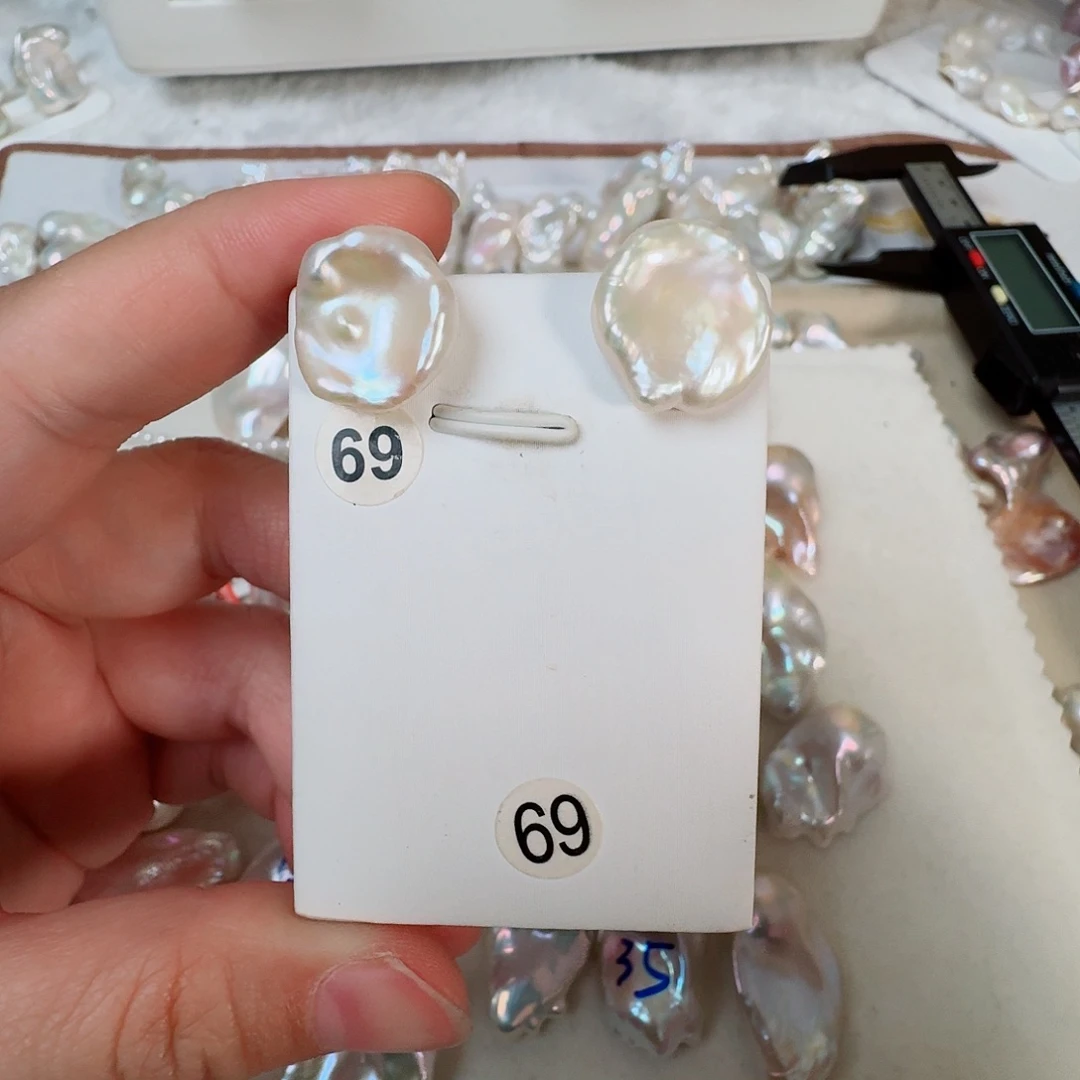 淡水珍珠银S925镶嵌颈饰