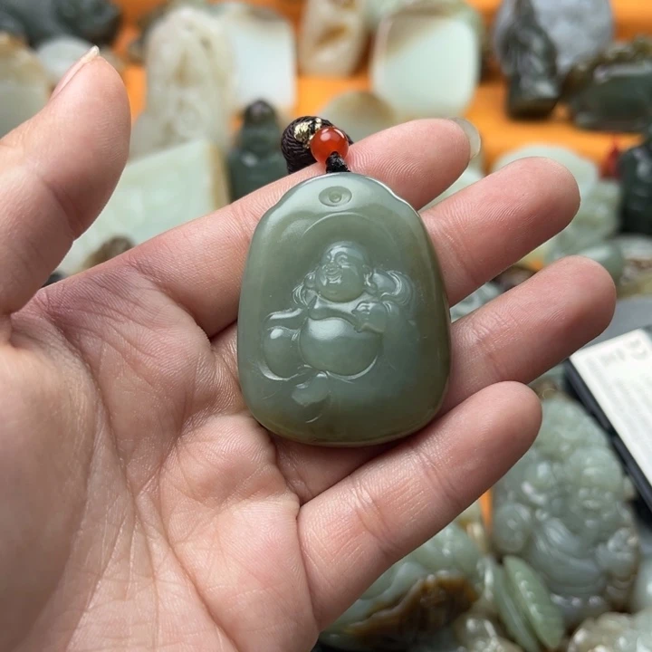 和田玉颈饰未镶嵌@****@