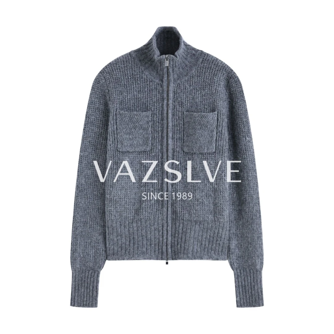 【VAZSLVE/全新奢品】复古港风显瘦韩版宽松百搭开衫女 G 1959