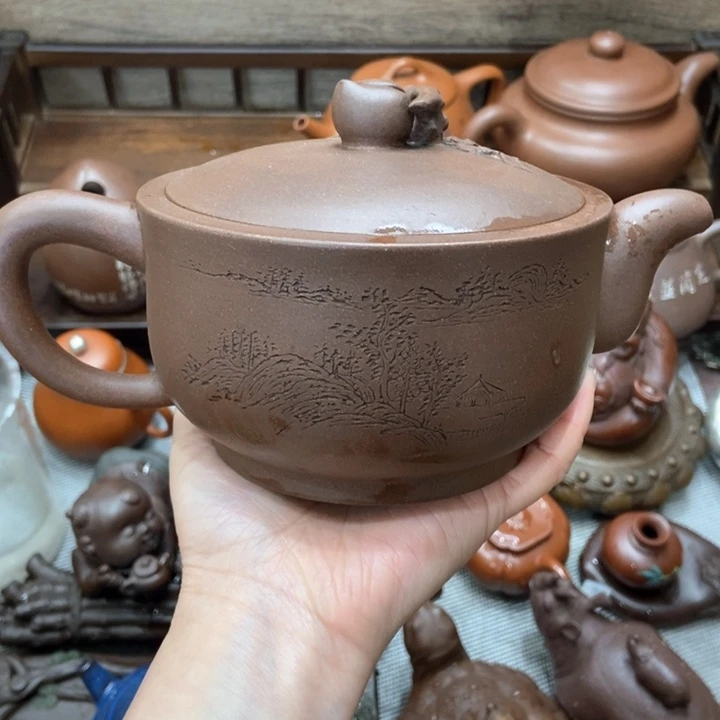 紫砂茶壶宇*宜兴紫砂