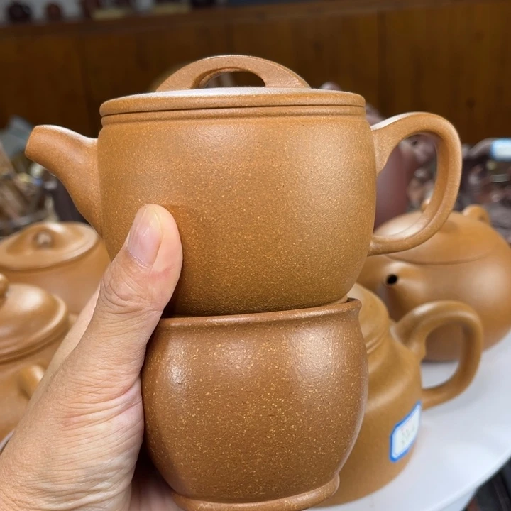 茶壶紫砂紫砂花茶