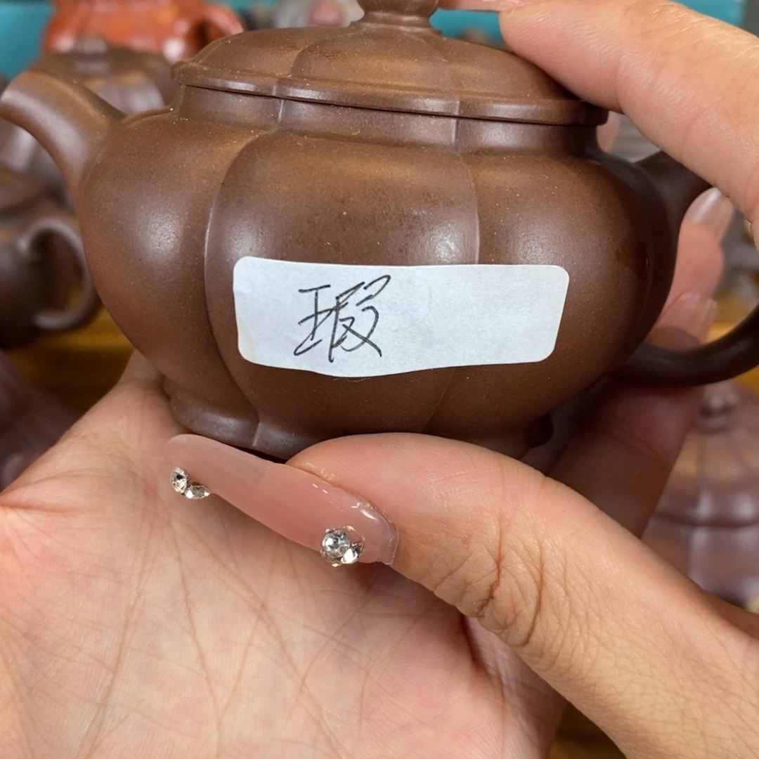 ****t茶壶紫砂原矿泥料手工壶直播间