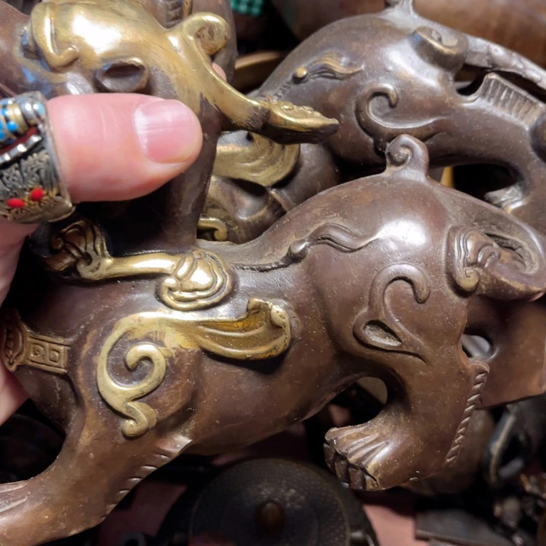 铜器摆件手把件家庭摆件