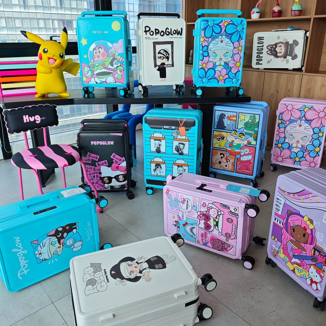 时髦精旅行必备拉杆箱登机箱宽拉杆时尚潮流