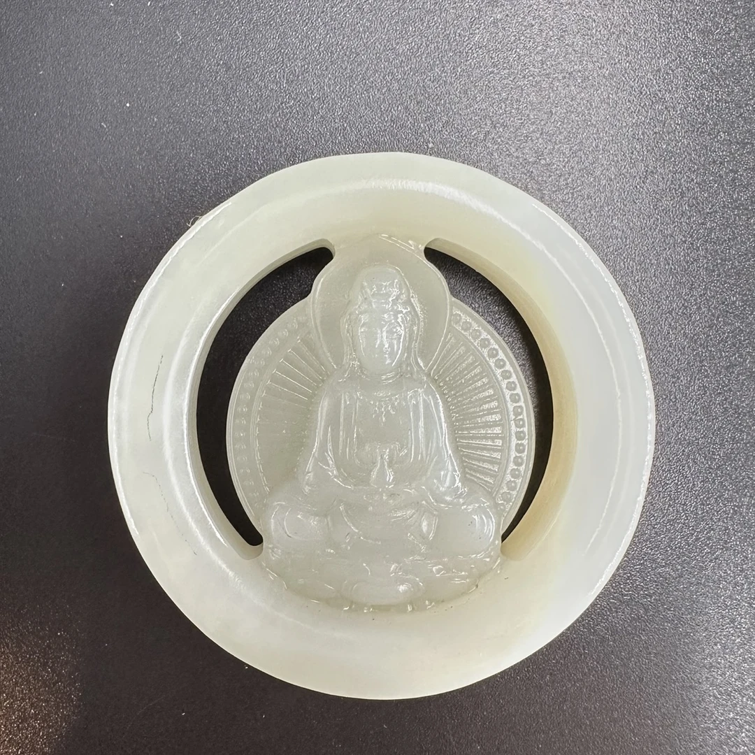 4环形玉佛佩/800722保利厦门拍卖