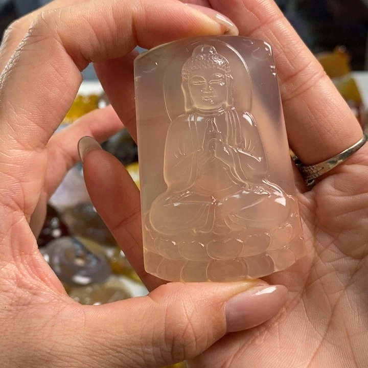 玛瑙/玉髓吊坠(不含链)未镶嵌