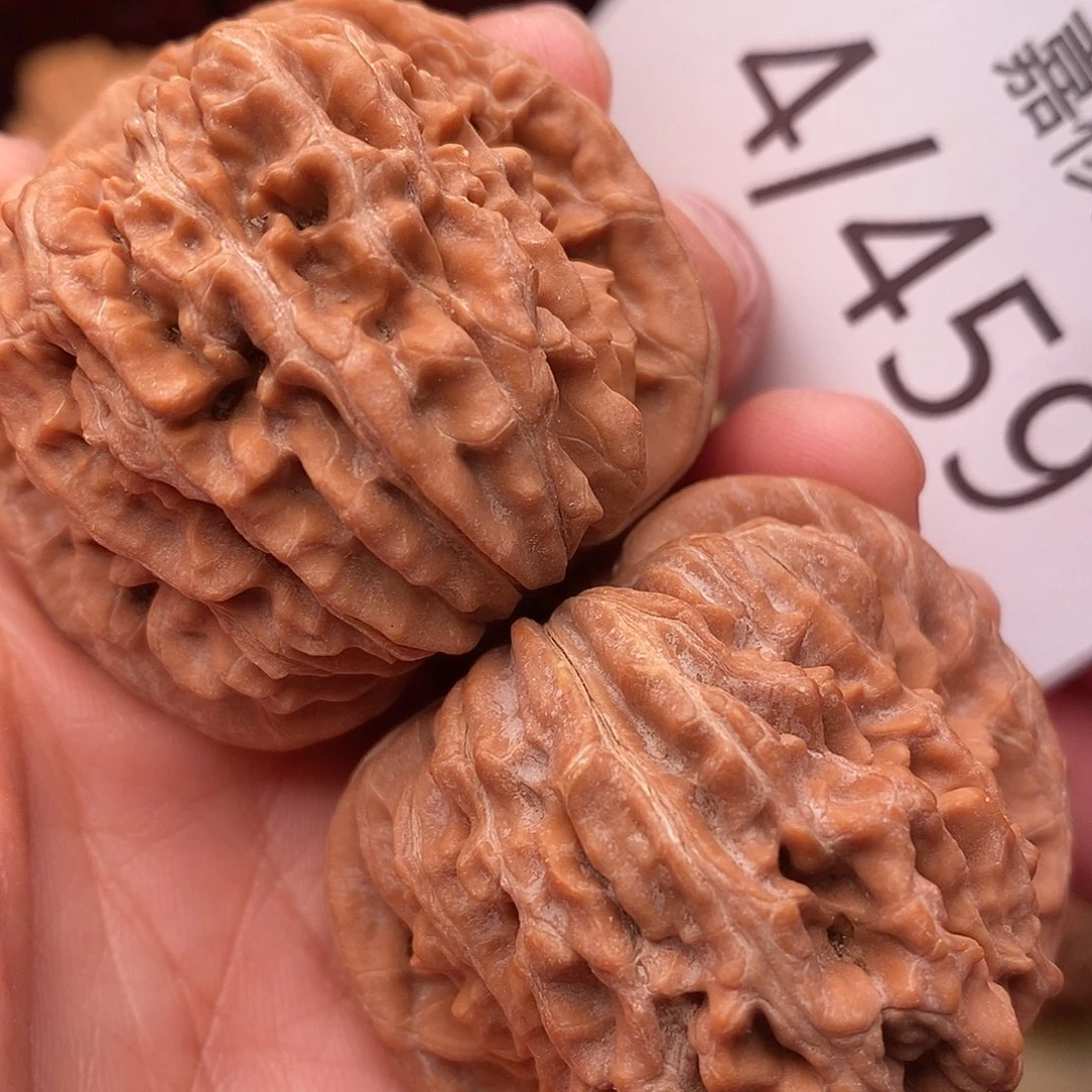 奋***底文玩核桃把件43汉高楼