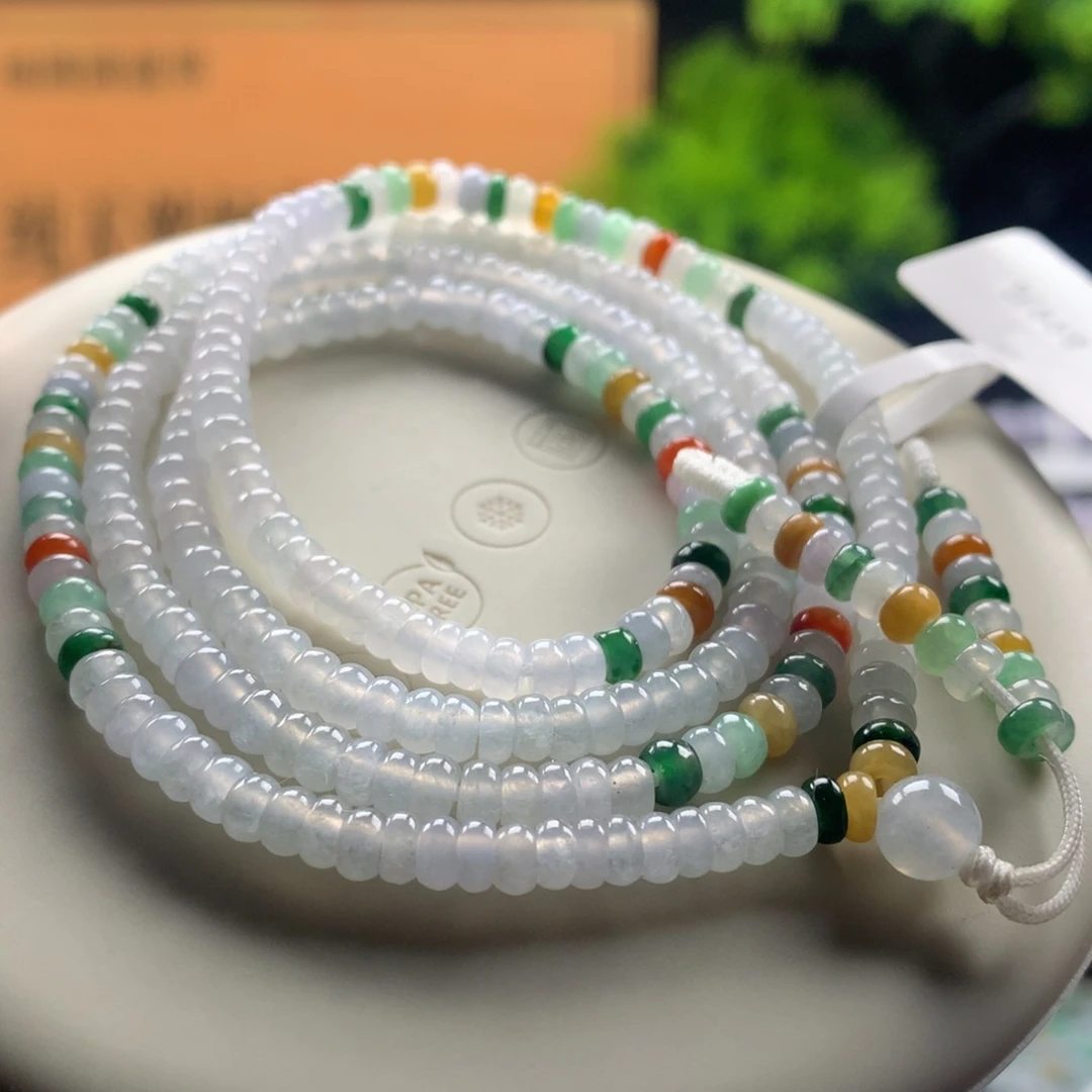 翡翠未镶嵌手链卡4