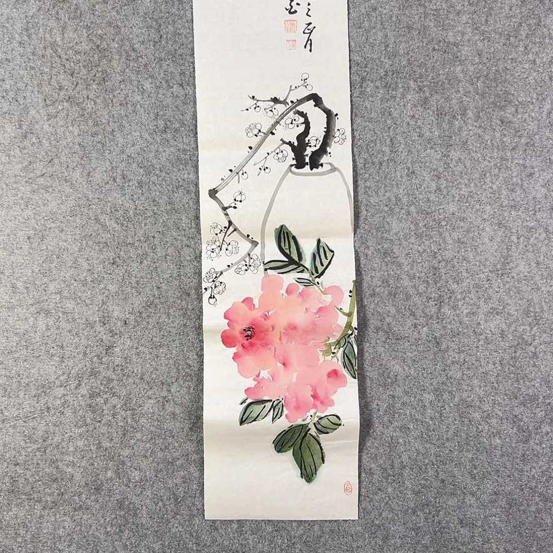 国画765 花鸟在此处飞翔也不太方便